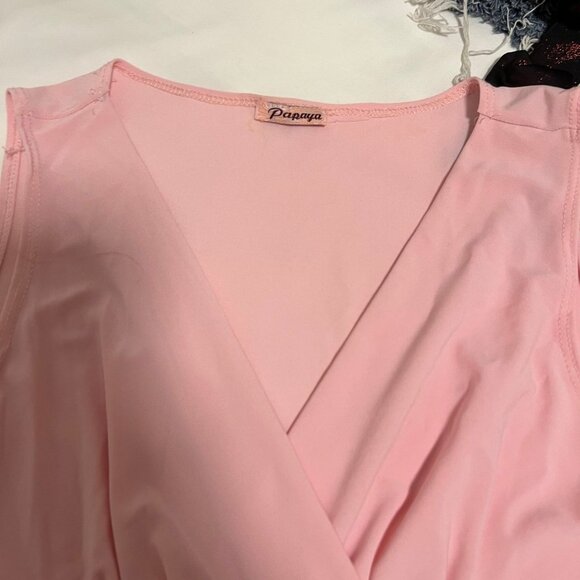 Papaya Pink Going Out Top - Picture 3 of 4